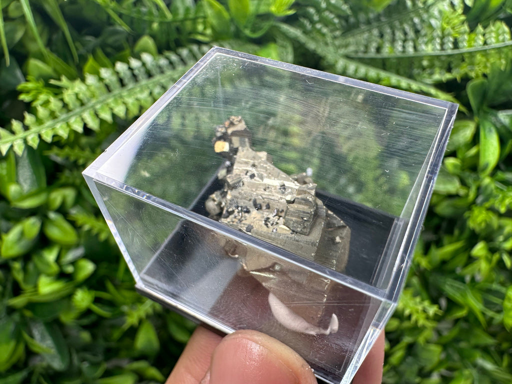 Shiny Pyrite Crystal Cluster, Borieva Mine, Bulgaria