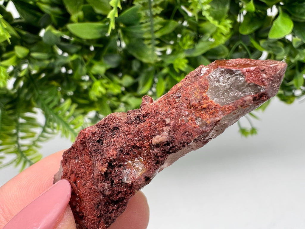Stunning Red,Hematite Quartz,phantoms Red Quartz from Morocco,natural mineral specimen,collection crystal,collected Quartz,rare red Quartz