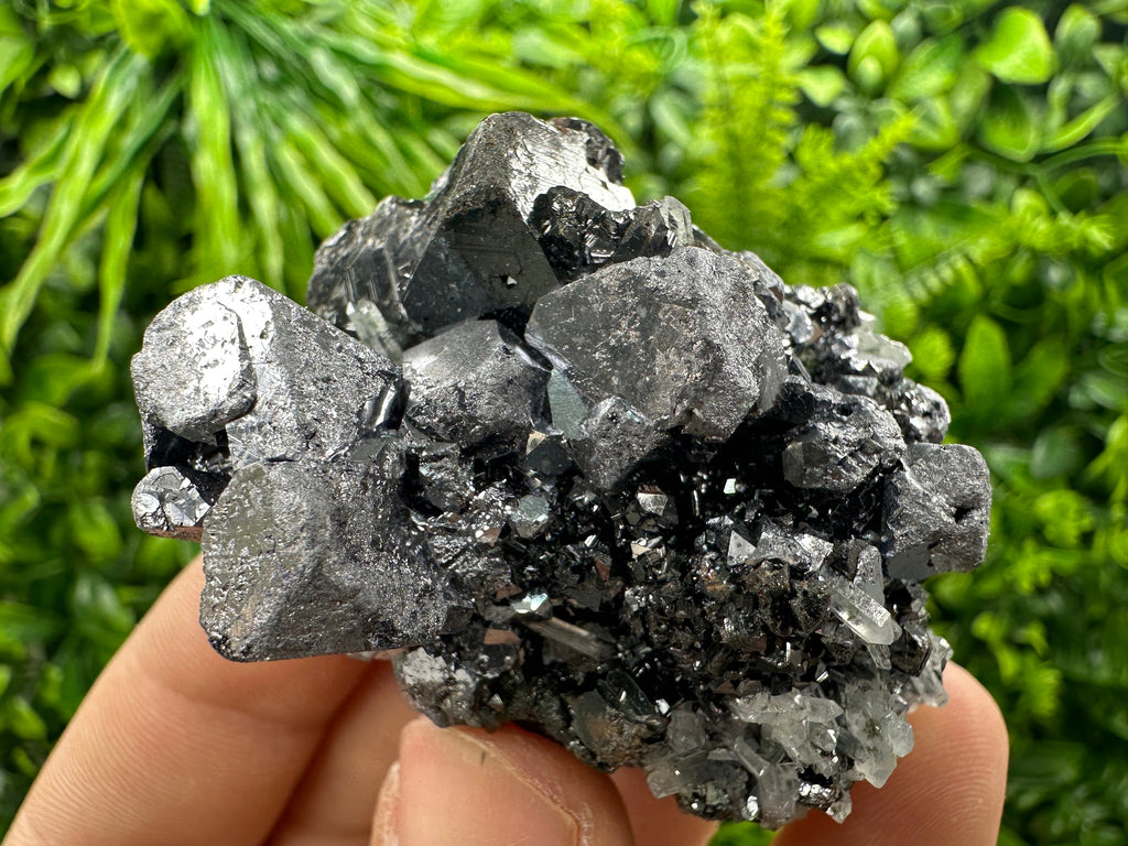 Shiny Galena Sphalerite Mineral Specimen: Borieva Mine, Bulgaria
