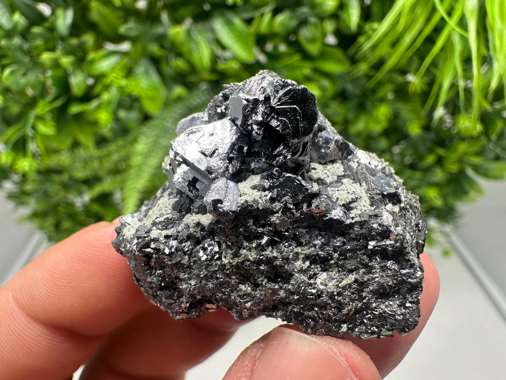 Collected Skeletal GALENA,Sphalerite,Quartz,Calcite from Krushev dol mine,Madan,Bulgaria,natural,collectible mineral specimen home decor