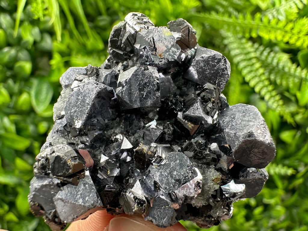 Galena Sphalerite on Quartz, Borieva Mine Mineral Specimen (4/4/2 cm)