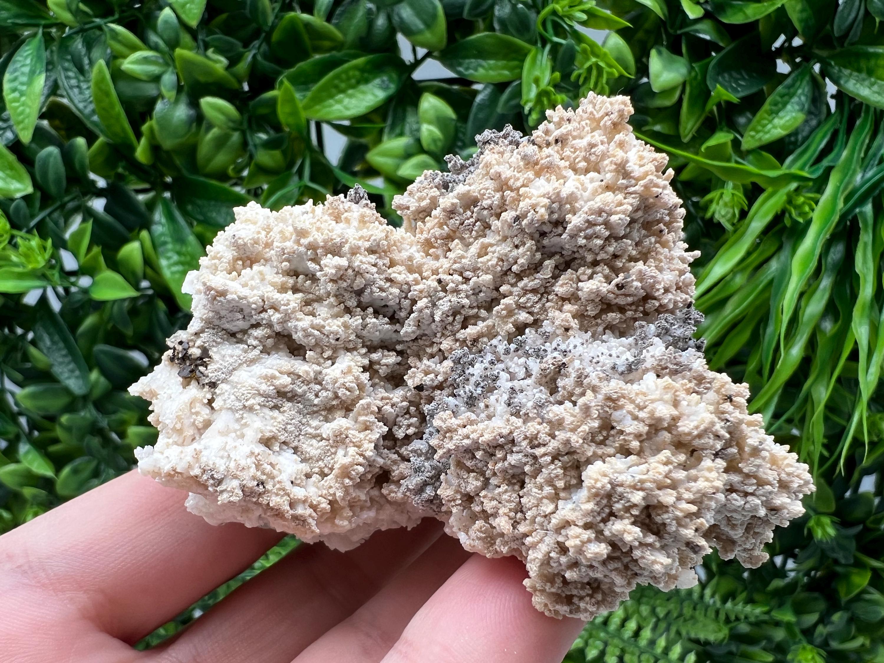 Rare Rainbow Pyrite Calcite Mineral Specimen, Madan Bulgaria