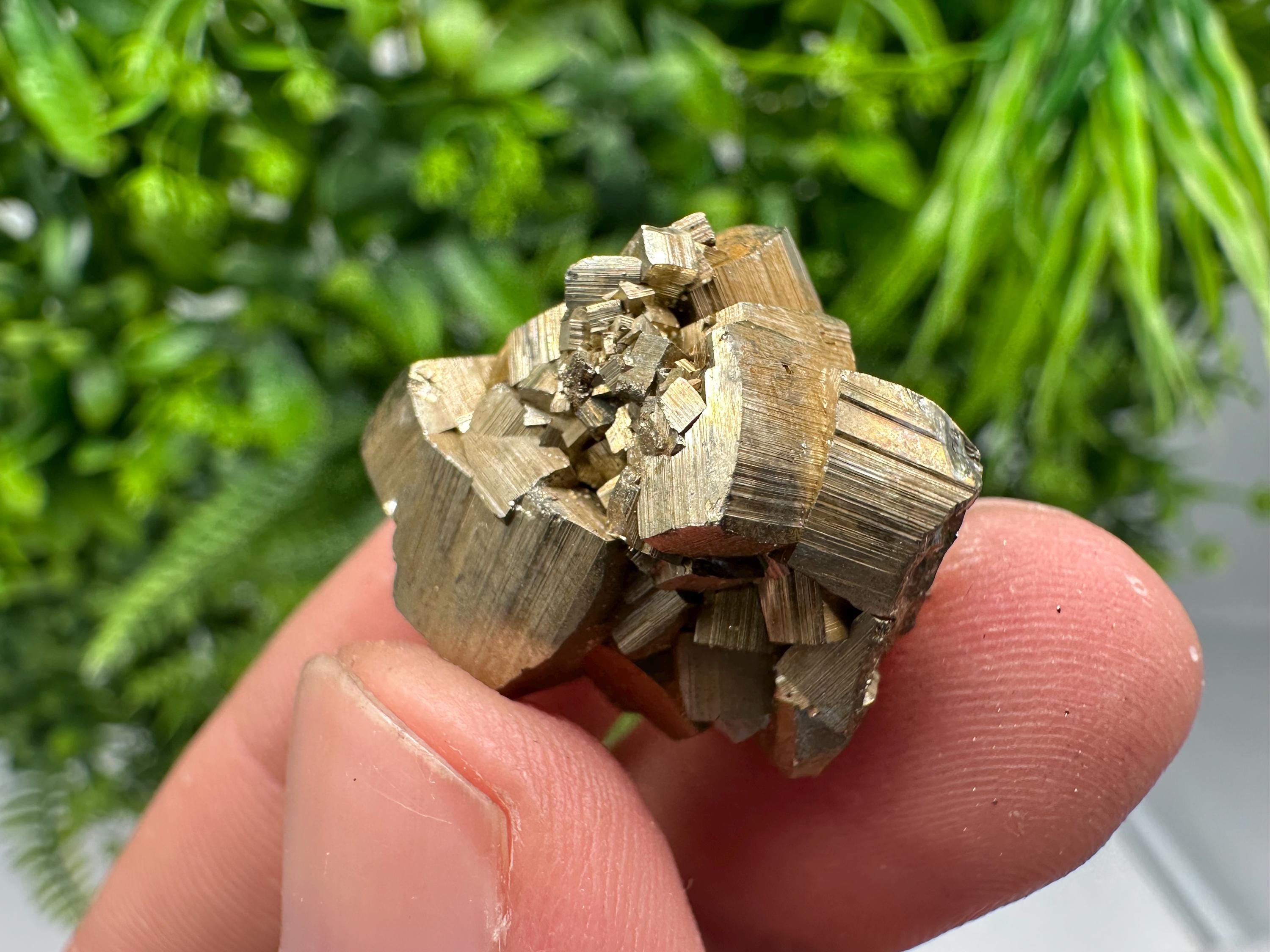 Wonderful Rainbow Pyrite whit Calcite,natural minerals souvenir Crystal,collection stone,rare minerals,home decor,Borieva Bulgaria