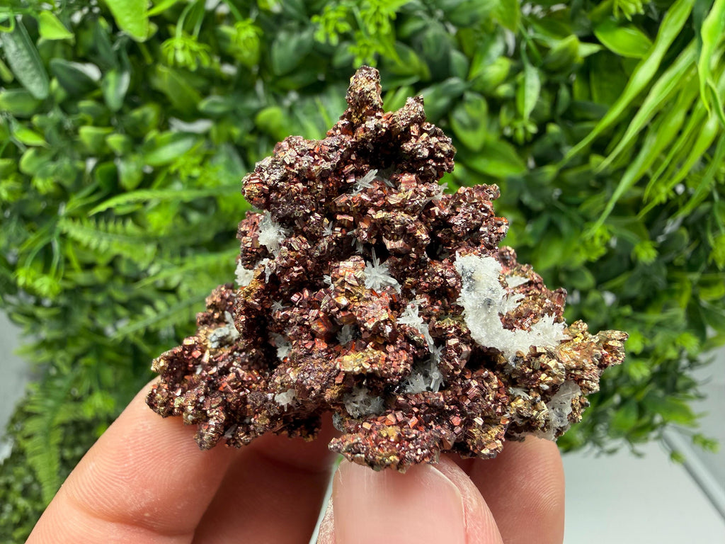 Red Pyrite Hematite Cluster, Borieva Mine Natural Mineral Collection, Home Decor Stone