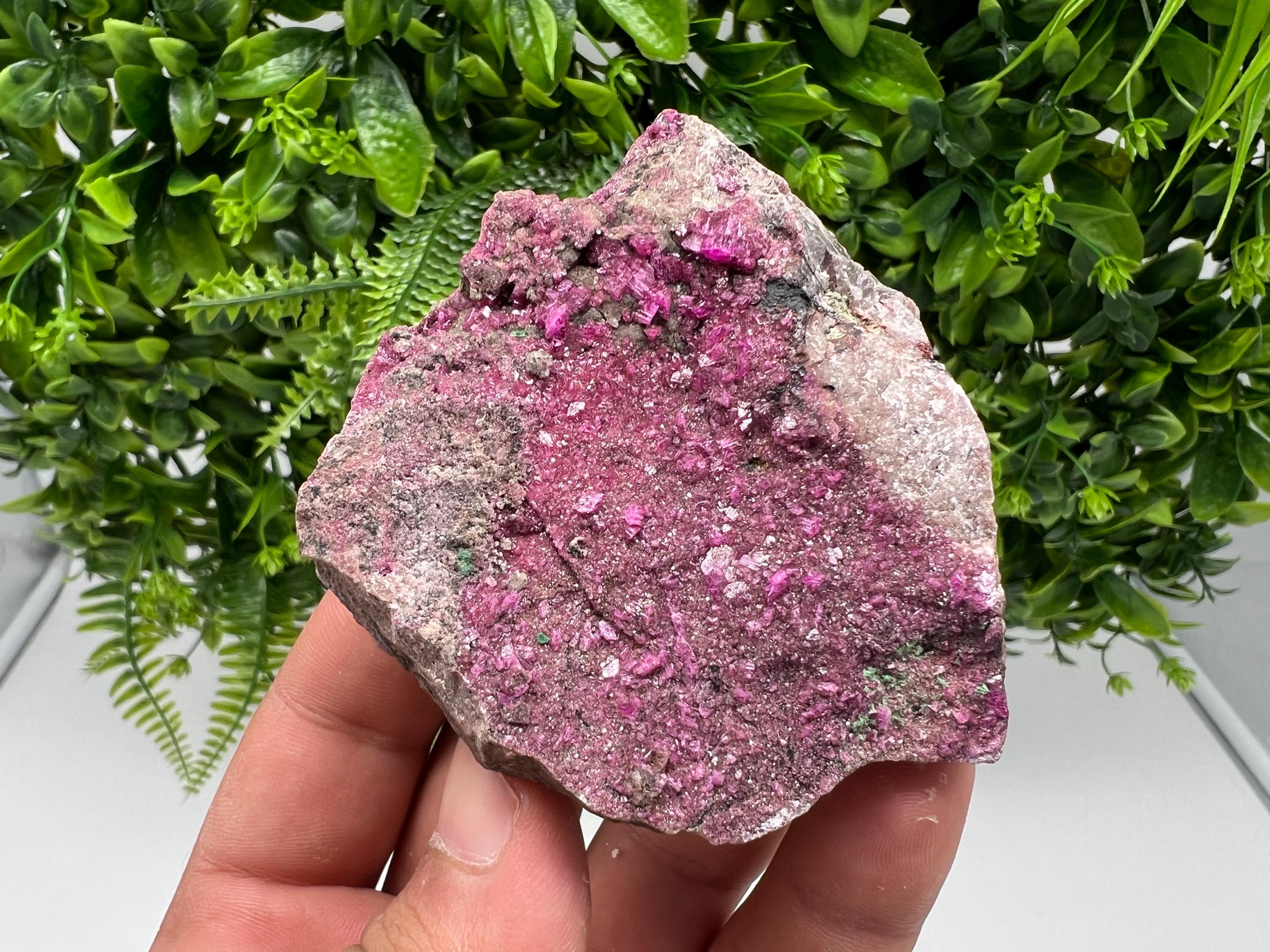 Cobalto Calcite Crystal: Congo Mineral Specimen, Pink Stone