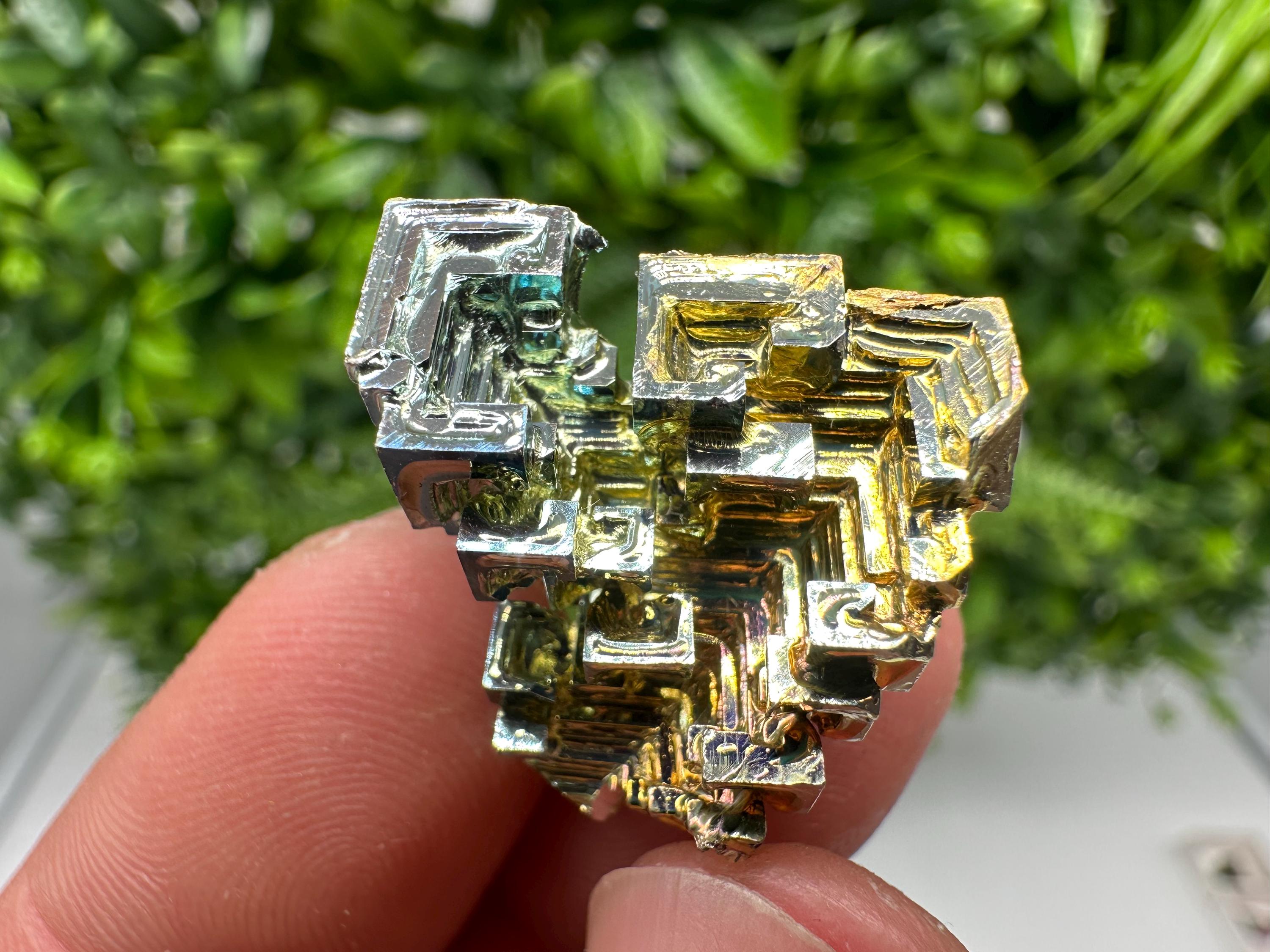 Rainbow Bismuth Crystal: Rare Gemstone Specimen,wholesale Bismuth