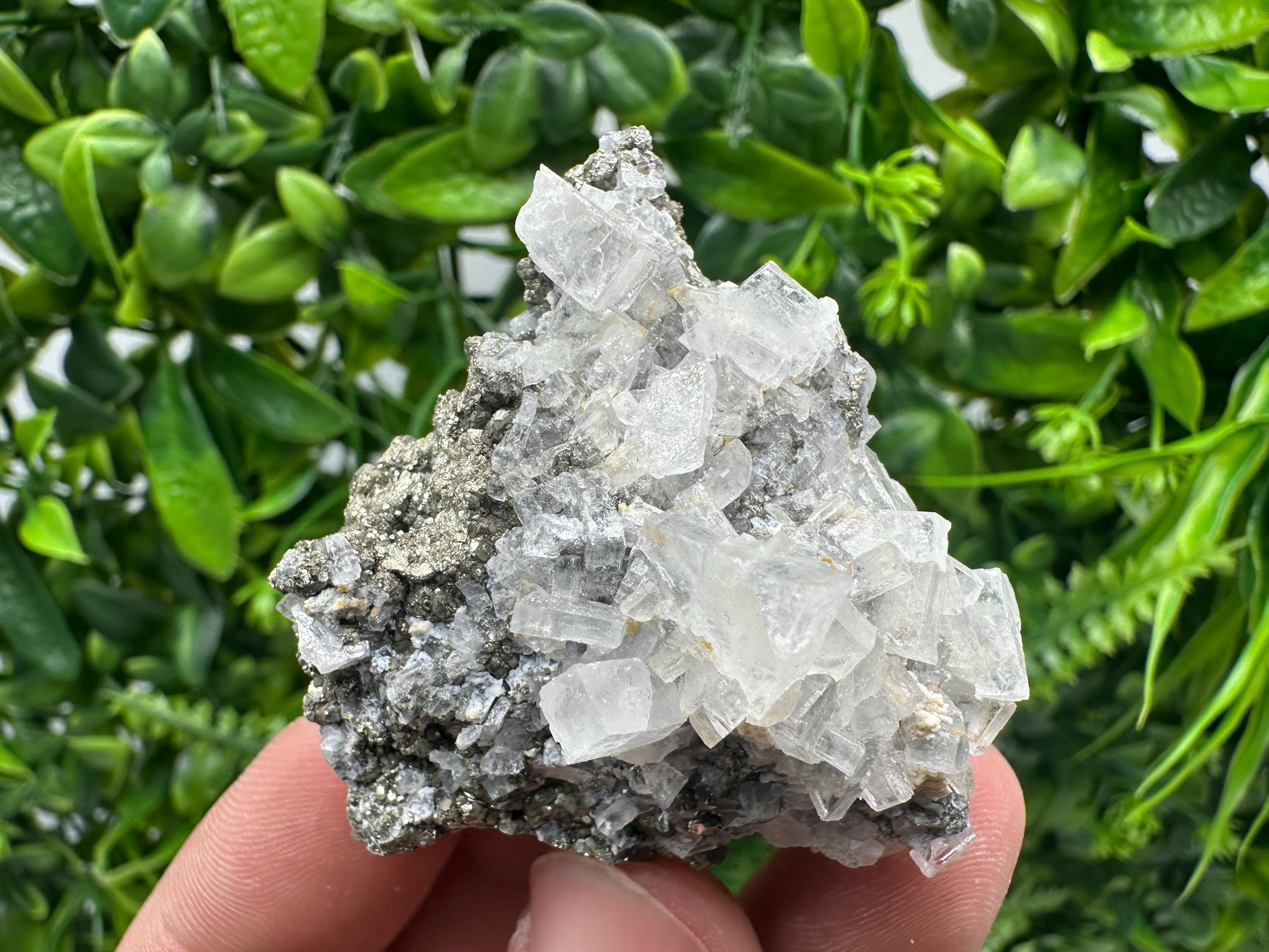 Barite Marcasite Chalcedony Cluster: Androvo Mine, Bulgaria