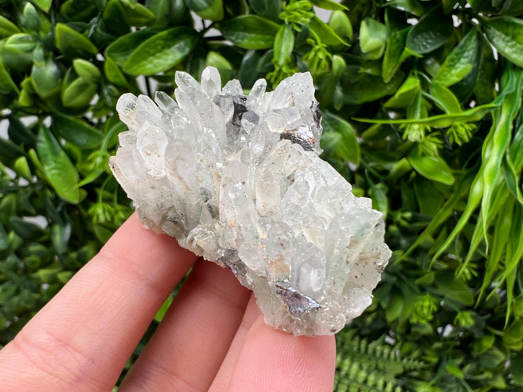 Wonderful Transparent Quartz on Chlorite Matrix,From Borieva mine,Madan,Bulgaria,Quartz,Quartz crystal,mineral specimen,collection quartz