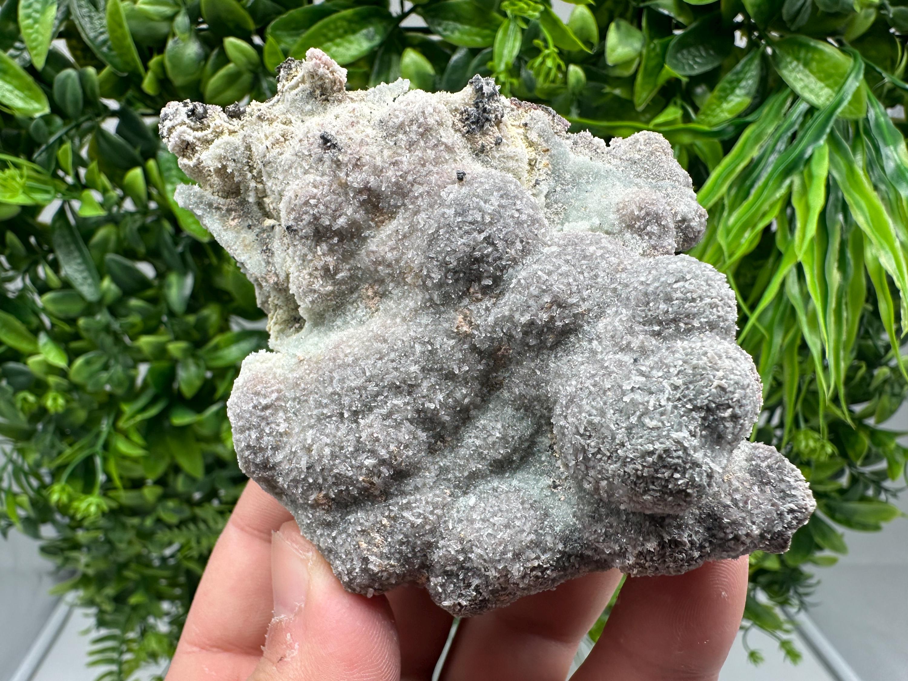 Red Chalcedony Chlorite Mineral Specimen, Bulgaria Home Decor Stone