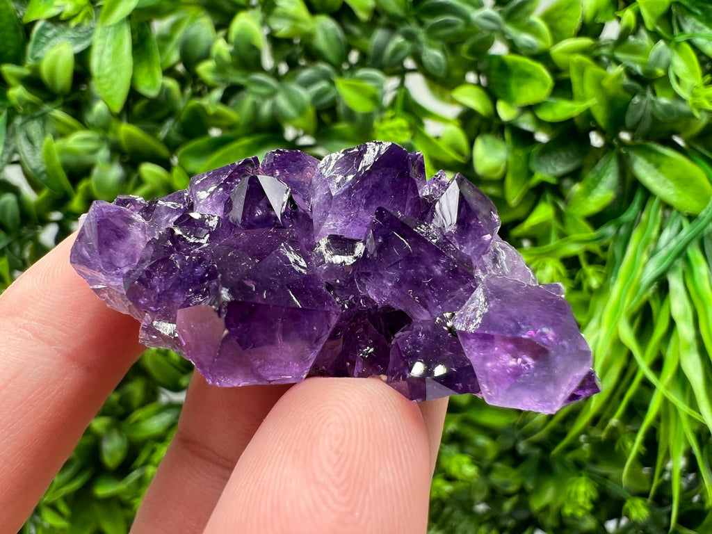 Uruguay Amethyst Crystal: Purple Quartz Home Decor, Energy Stone