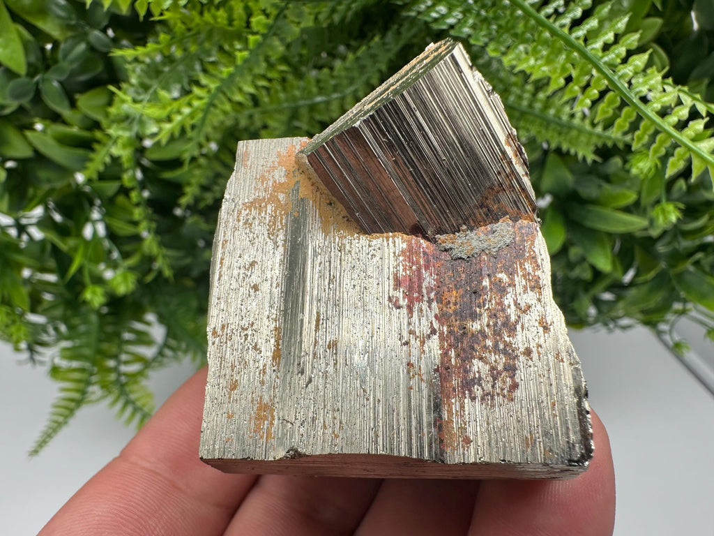 Wonderful Rainbow Pyrite whit Calcite,natural minerals souvenir Crystal,collection stone,rare minerals,home decor,Borieva Bulgaria