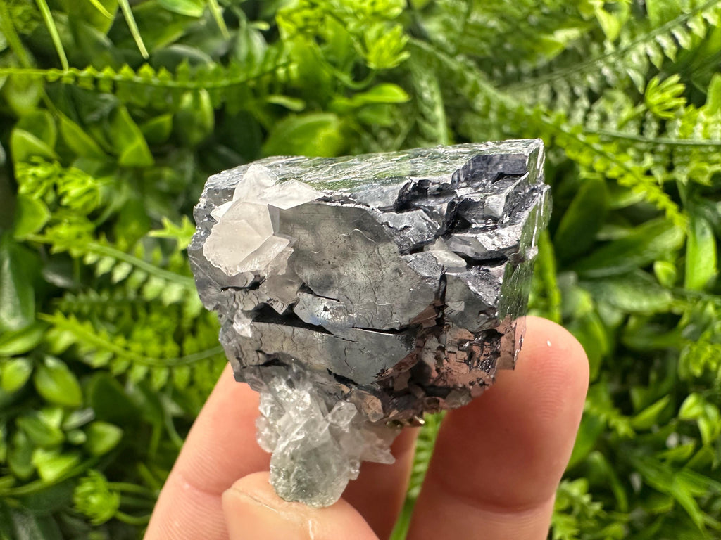 Quartz Galena Calcite Specimen: Borieva Mine, Bulgaria