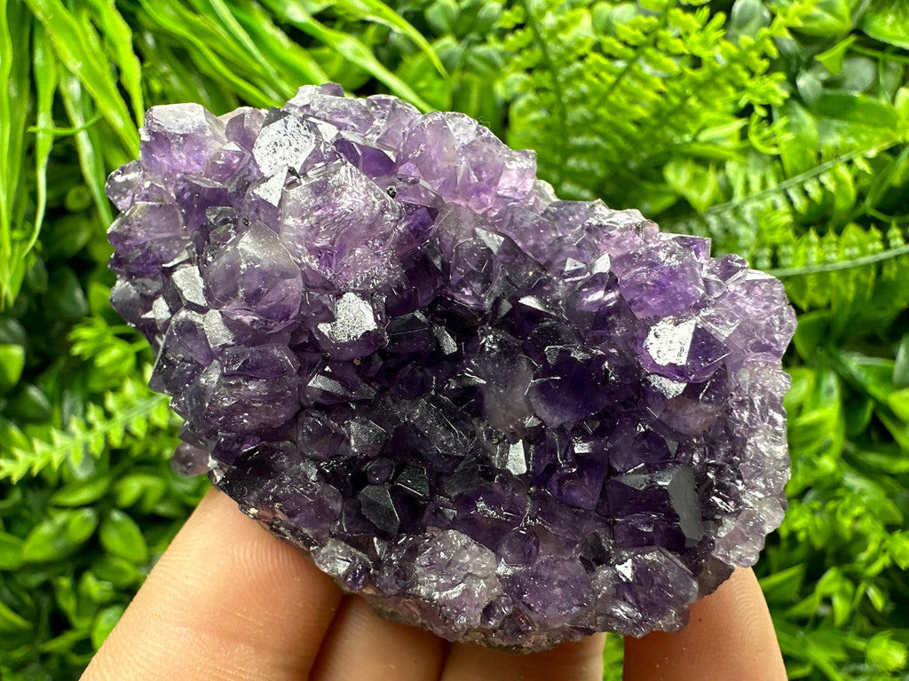 Uruguay Amethyst Cluster: Purple Quartz Crystal, Home Decor
