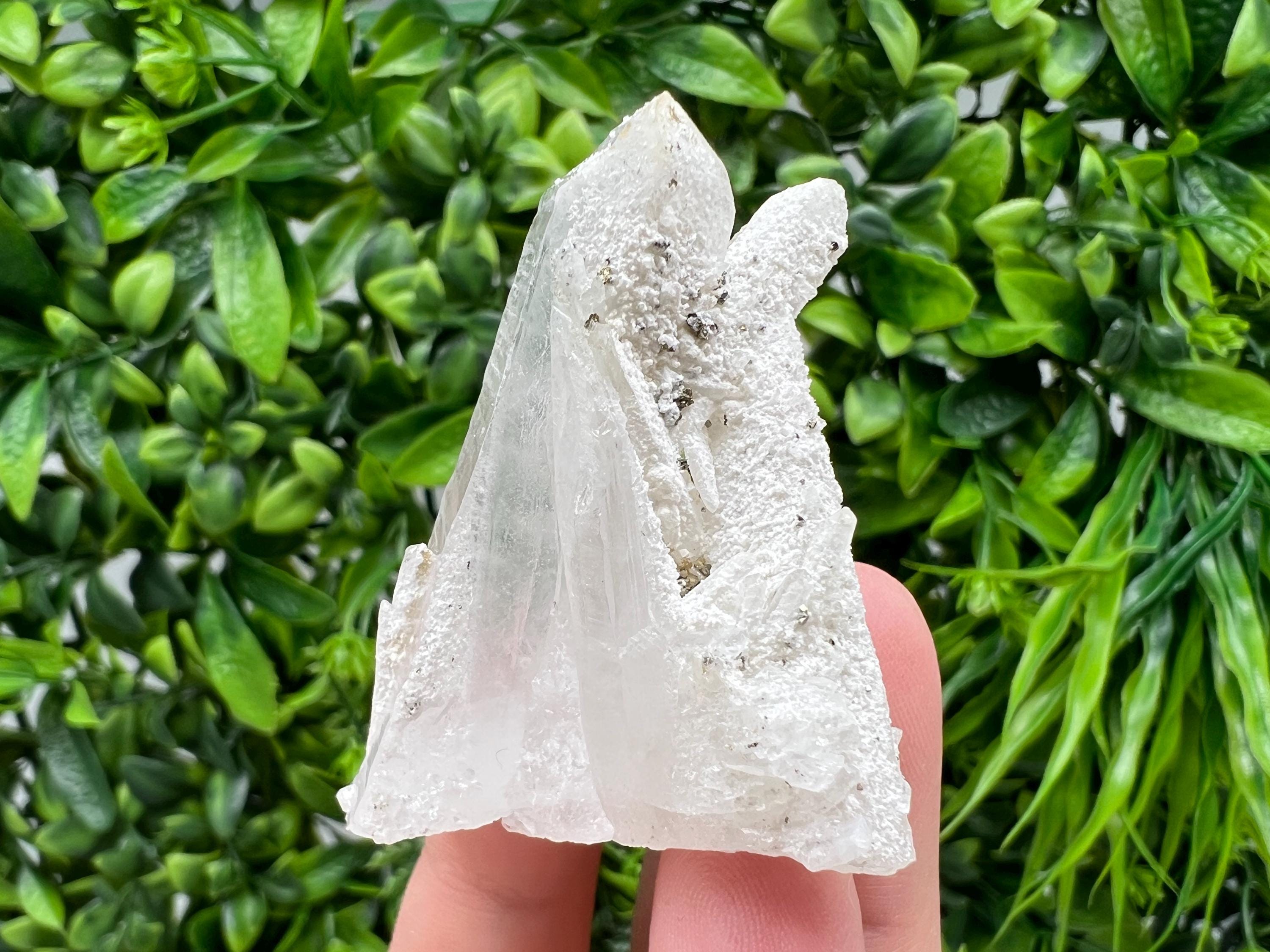 Transparent Quartz on Chlorite Matrix, Borieva Mine, Bulgaria