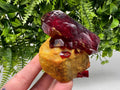XXL Lab-Grown Pruskite Ruby Crystal on Matrix, Poland