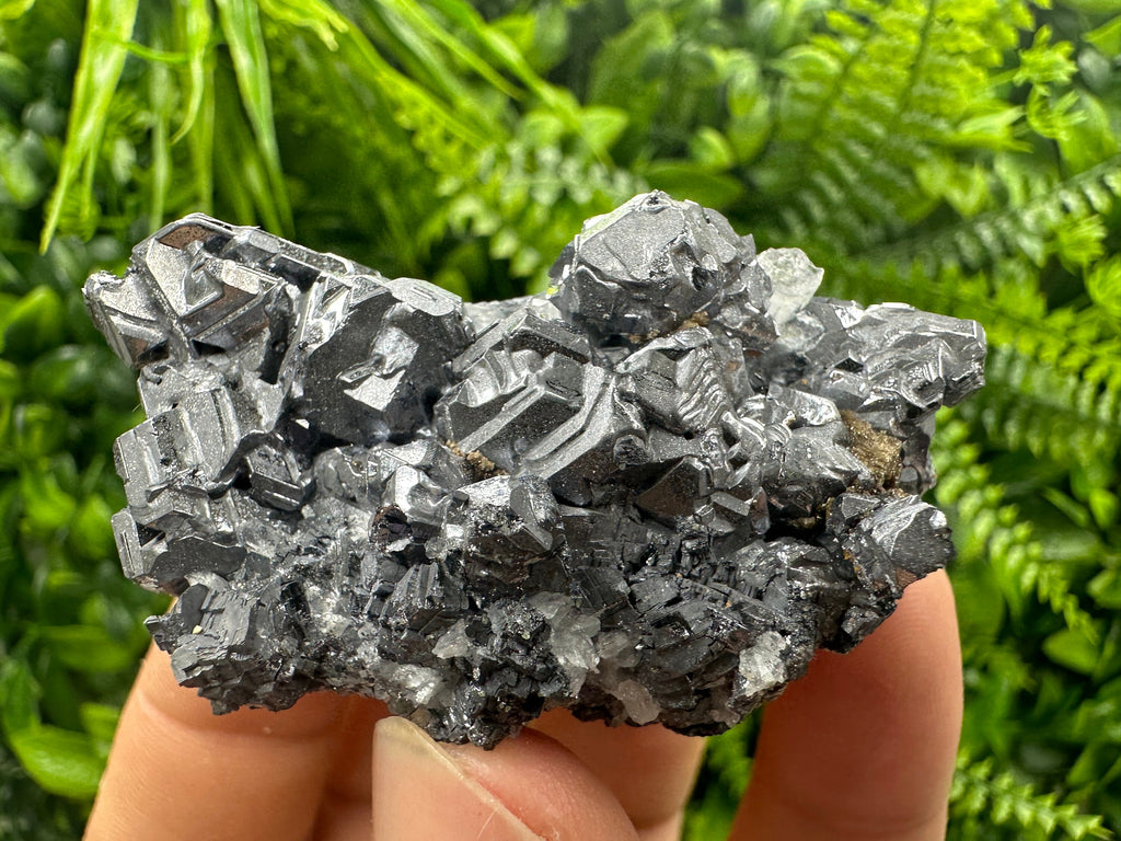 Galena Spinel Quartz Crystal: Natural Mineral Home Decor