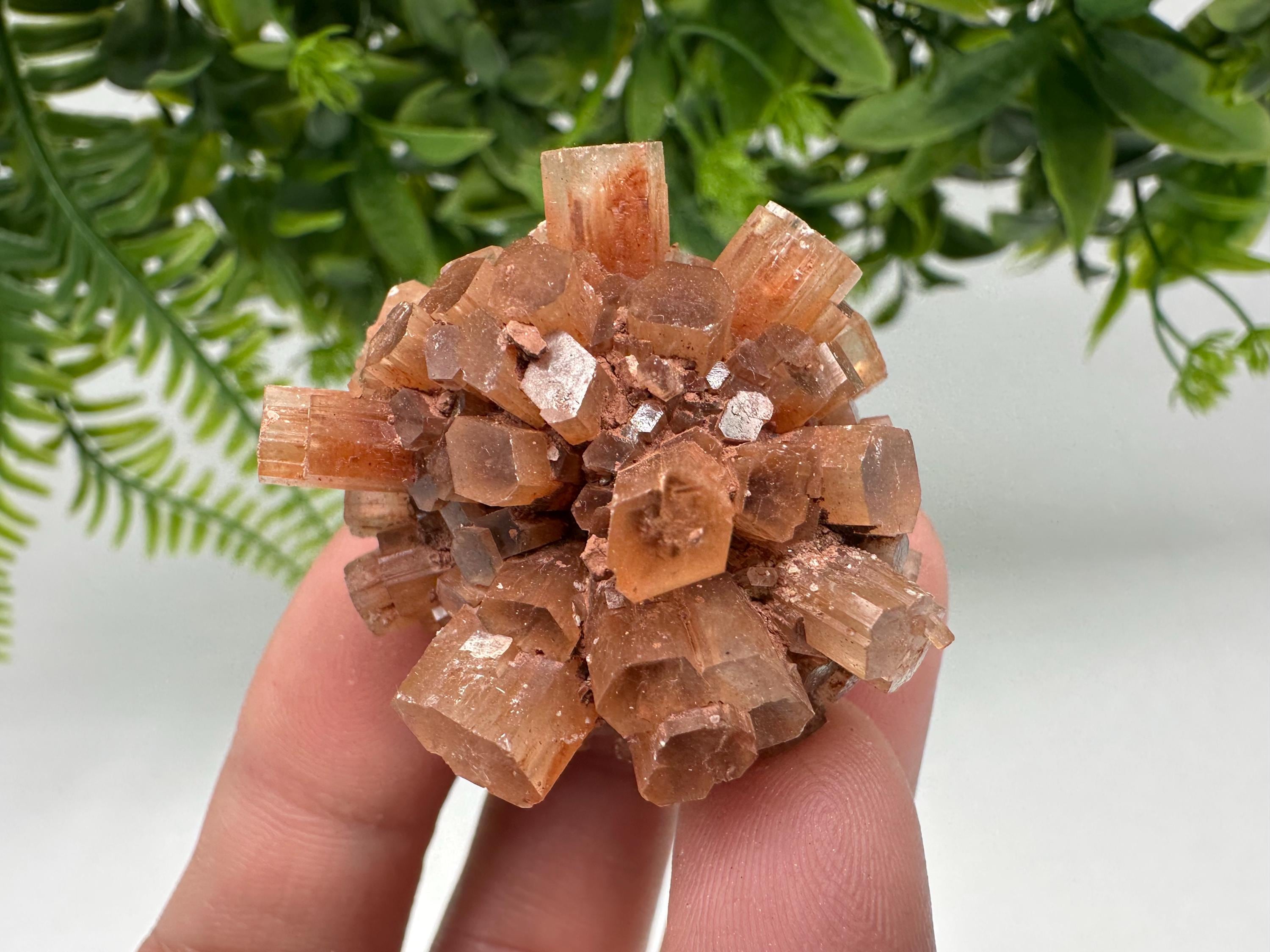 Aragonite Sputnik Cluster: Raw Moroccan Crystal Stone, Home Decor