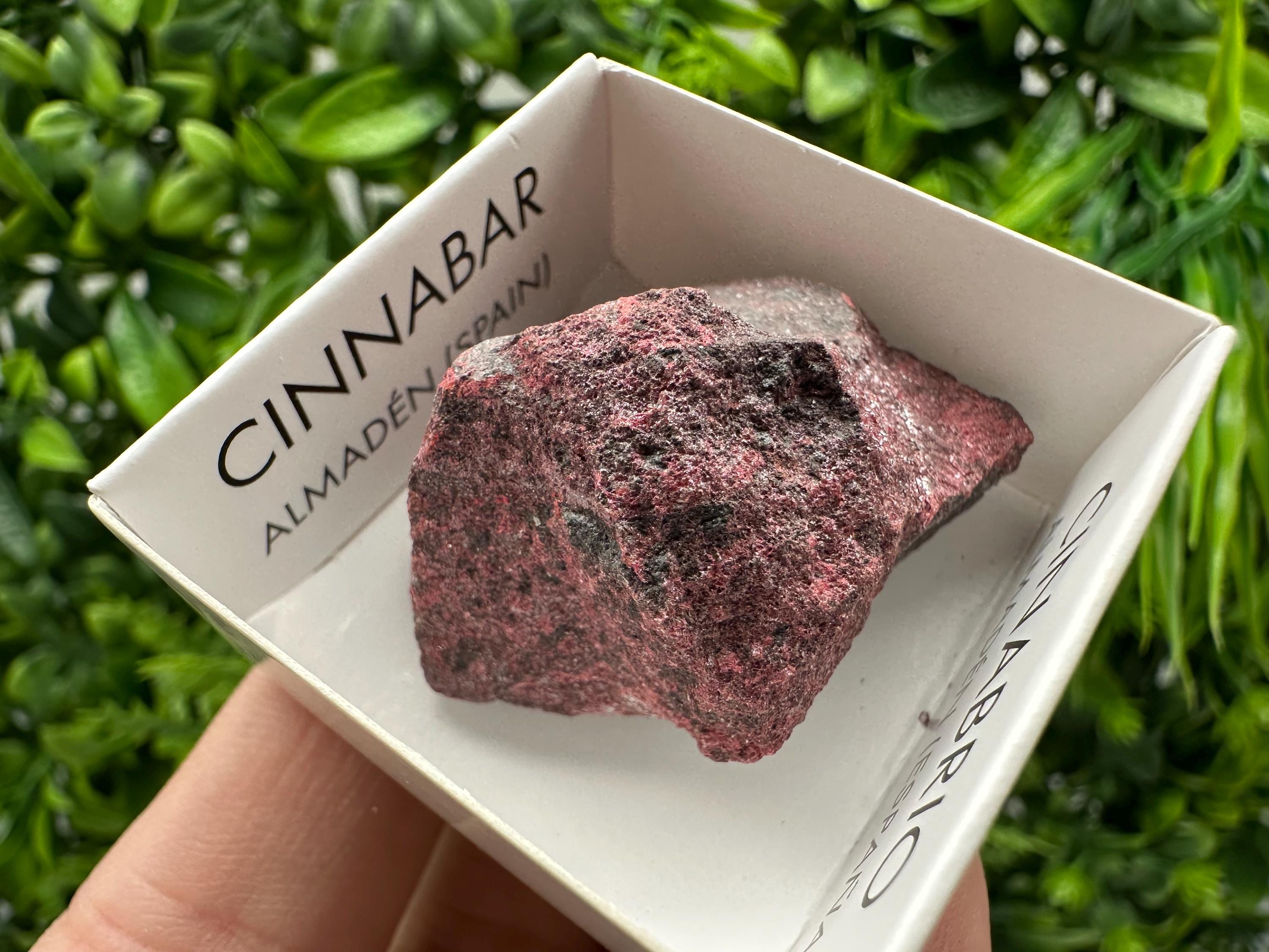 Red Cinnabar Crystal Specimen: Almaden Mines, Spain - Chakra Stone