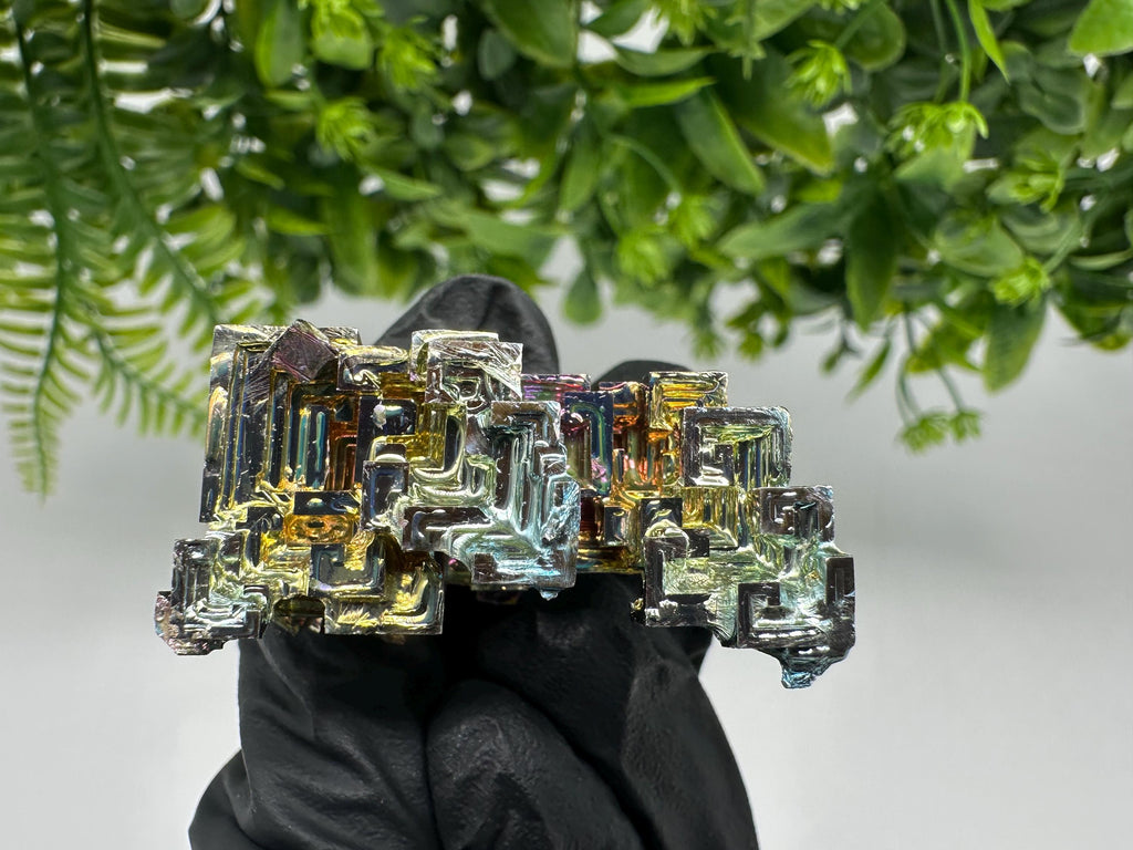 Rainbow Bismuth Crystal: Rare Gemstone Specimen,wholesale Bismuth