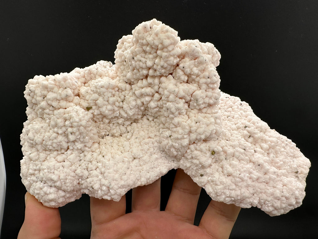 Rare Mangano Calcite with Chalcopyrite: Kryshev Dol Mine, Bulgaria