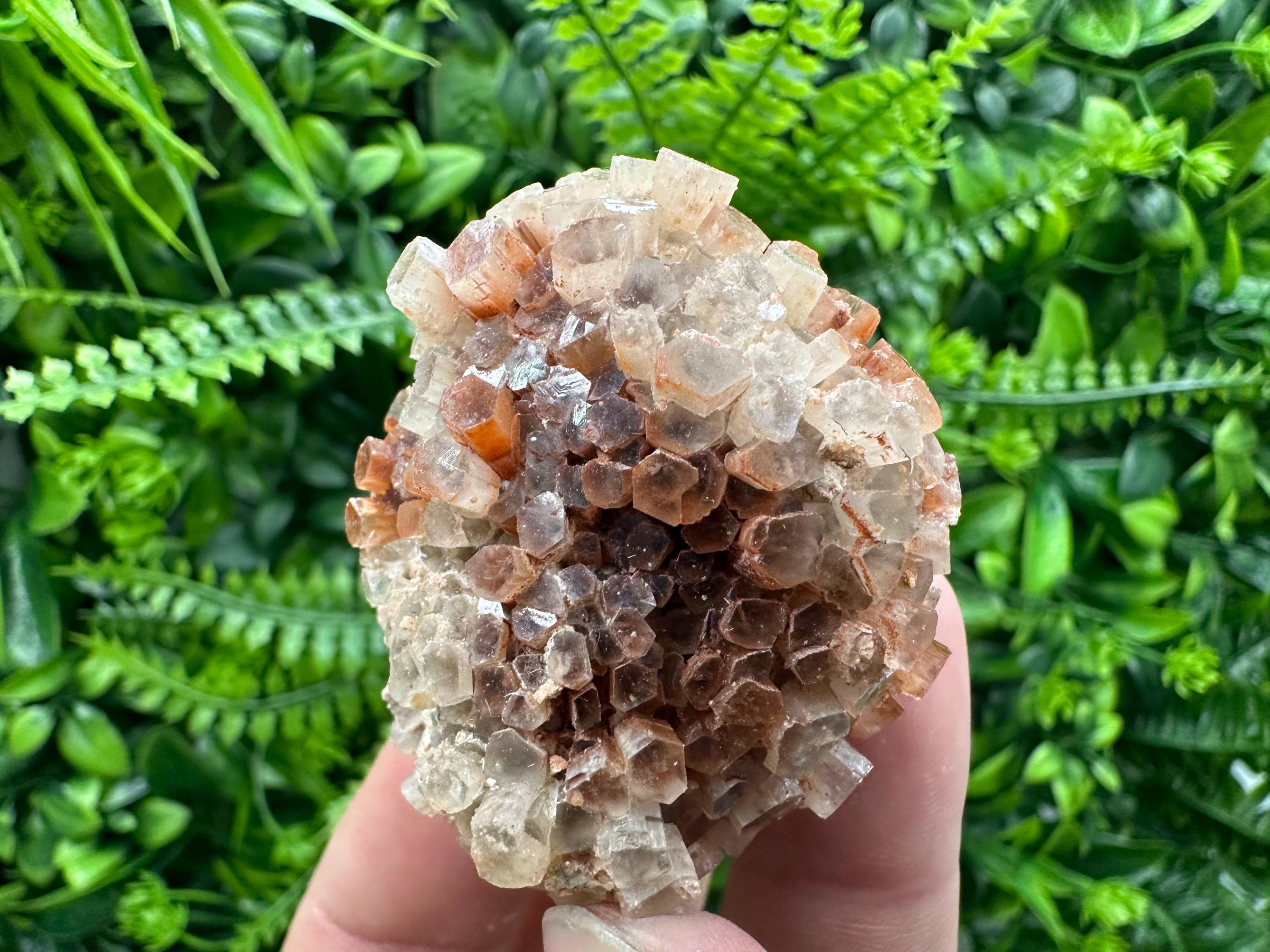 Moroccan Aragonite Sputnik Crystal Cluster: Raw Stone Decor