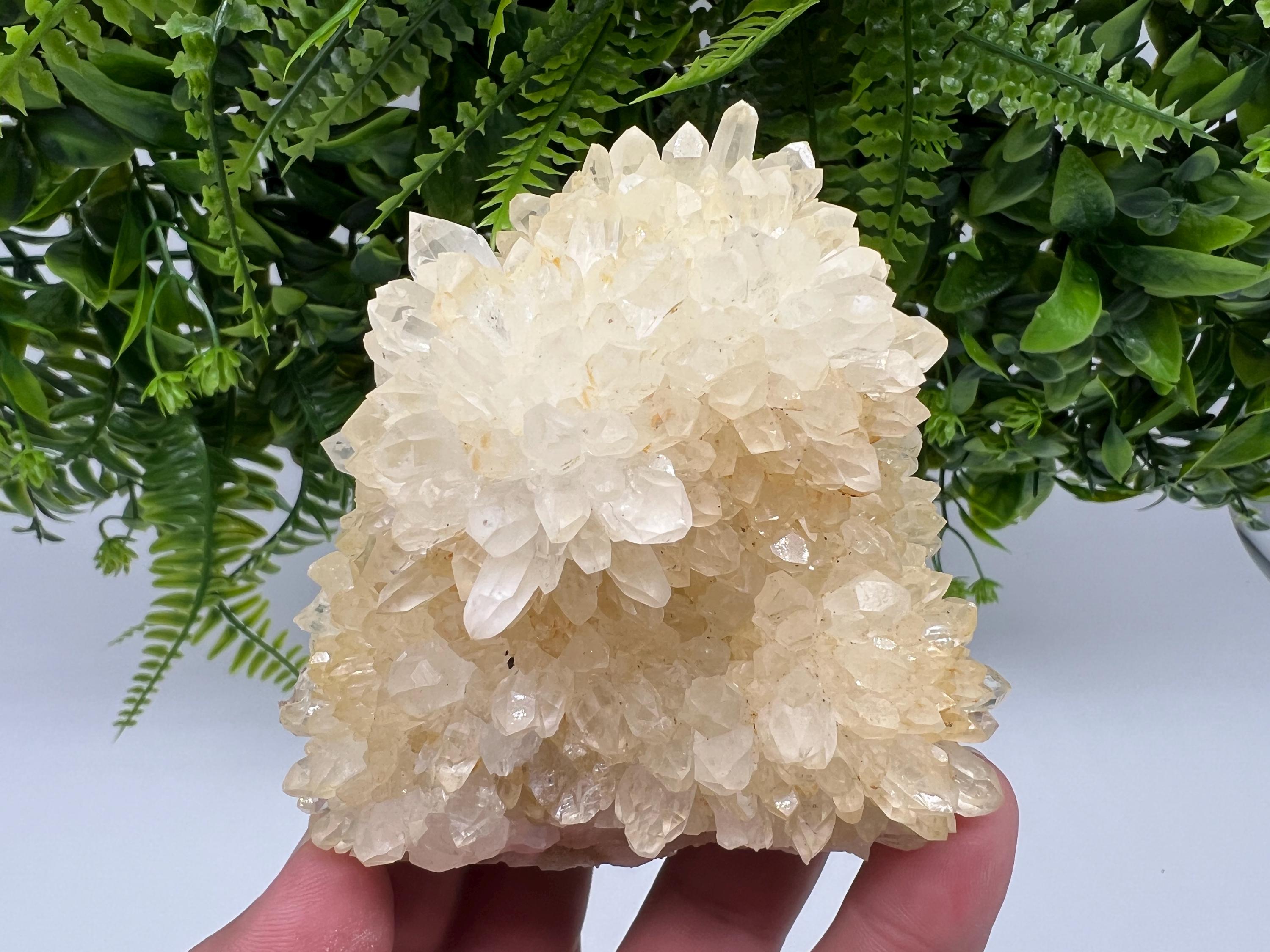 Stunning LIMONITE Quartz whit inclusions natural minerals souvenir gift crystal collection stone rare Quartz cluster 9 September Bulgaria