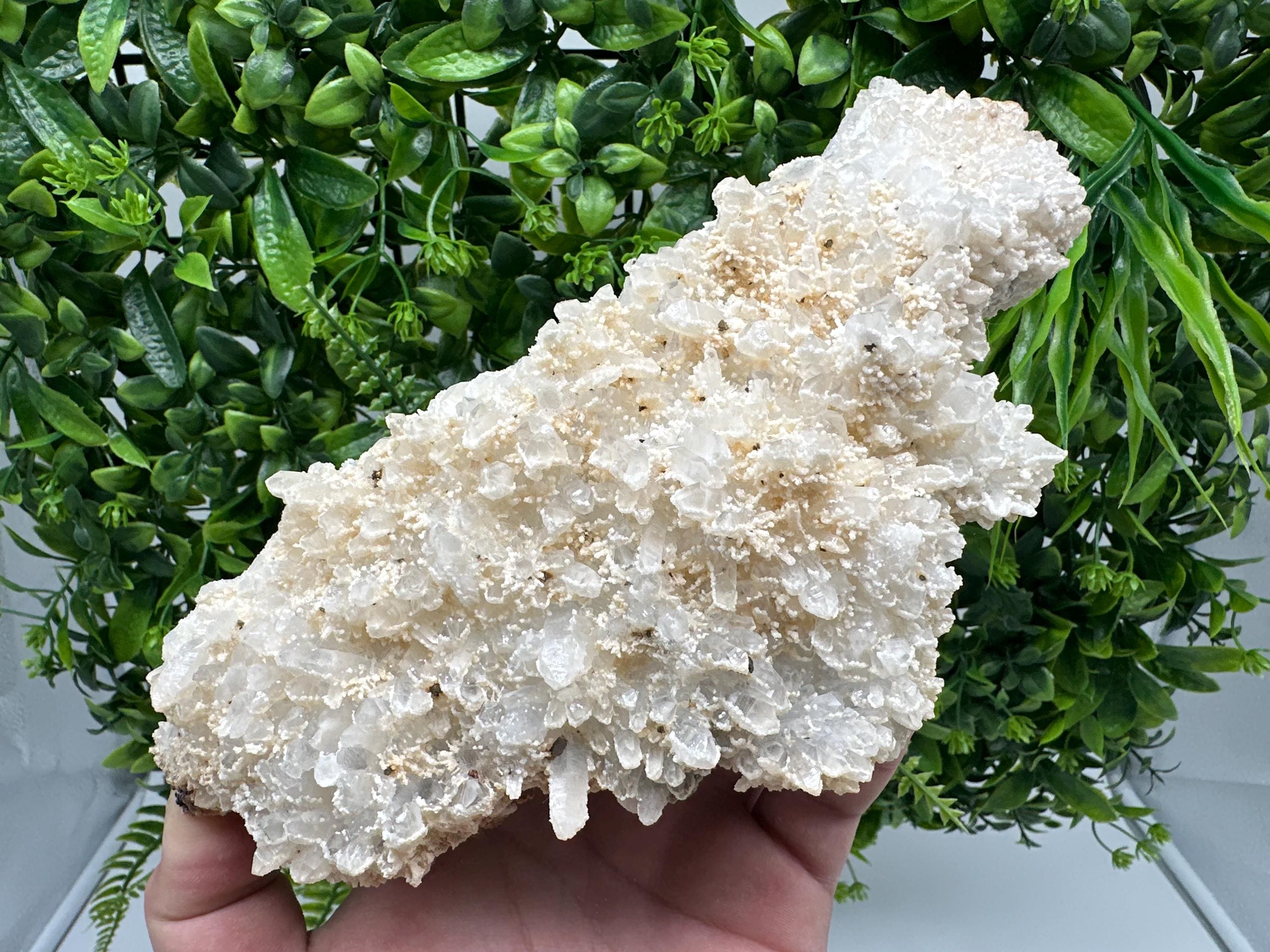 Quartz Calcite Chalcopyrite Specimen: Krushev Dol Mine, Bulgaria