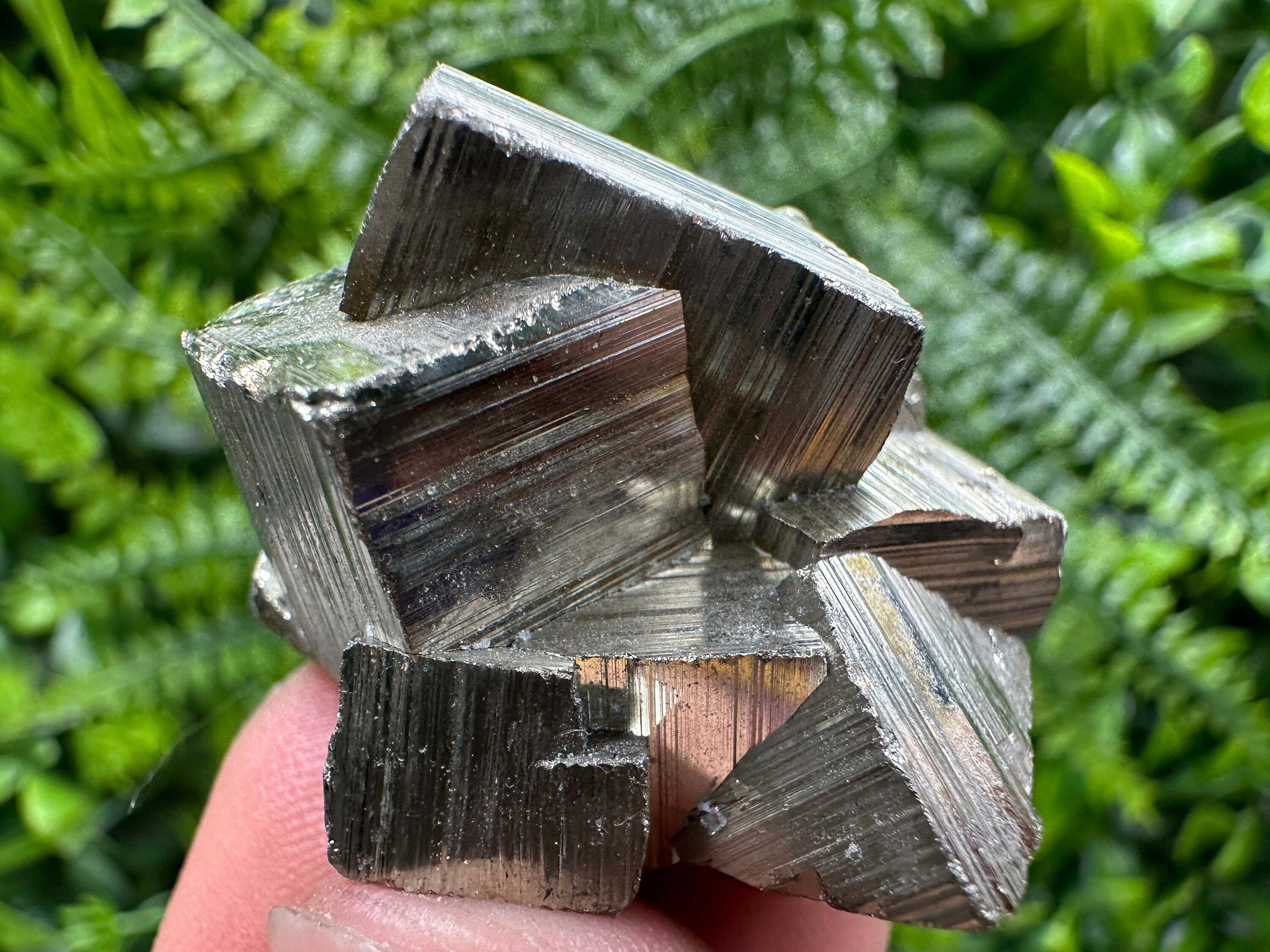 Natural Pyrite Crystal: Shiny Fool's Gold Mineral Souvenir