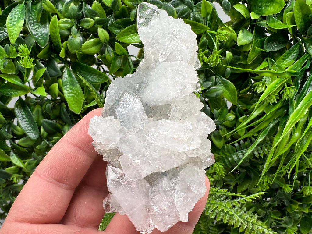 STUNNING Transparent Apophyllite on Chalcedony,natural, collection minerals specimen,India Minerals,Crystal, Stone Mineral Specimens India
