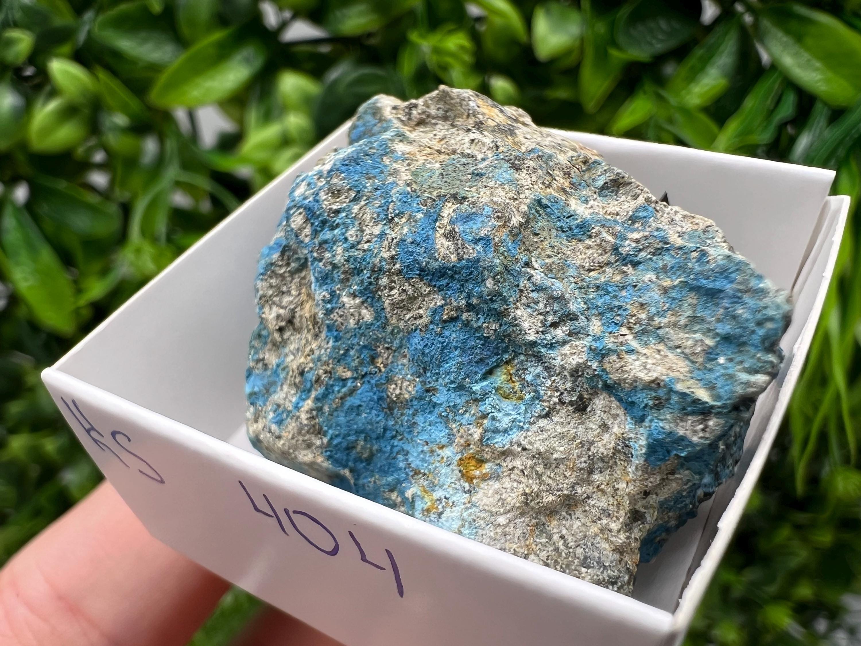 Rare Raw Aerinite Mineral Specimen: Lleida, Spain Crystal (4/3.5cm