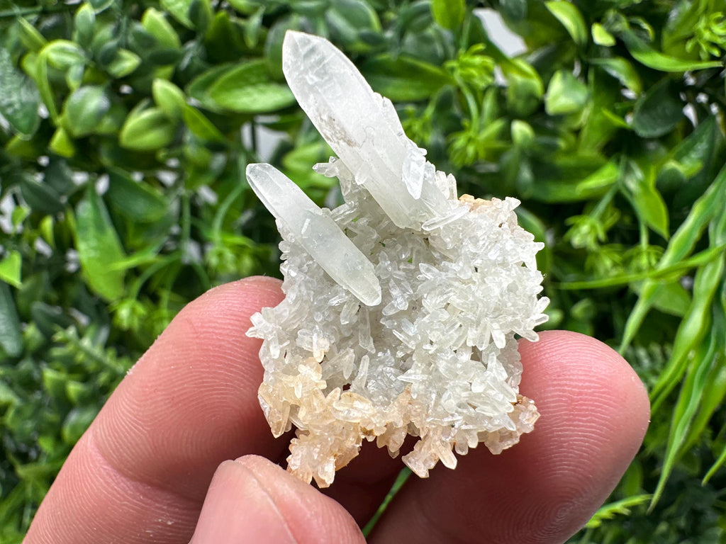 Quartz with Limonite, Natural Mineral Specimen