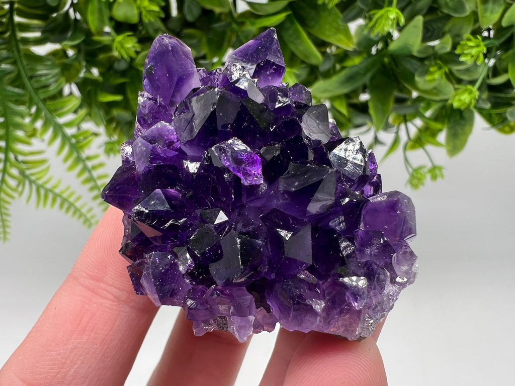 Uruguay Amethyst Crystal: Purple Quartz Home Decor, Energy Stone
