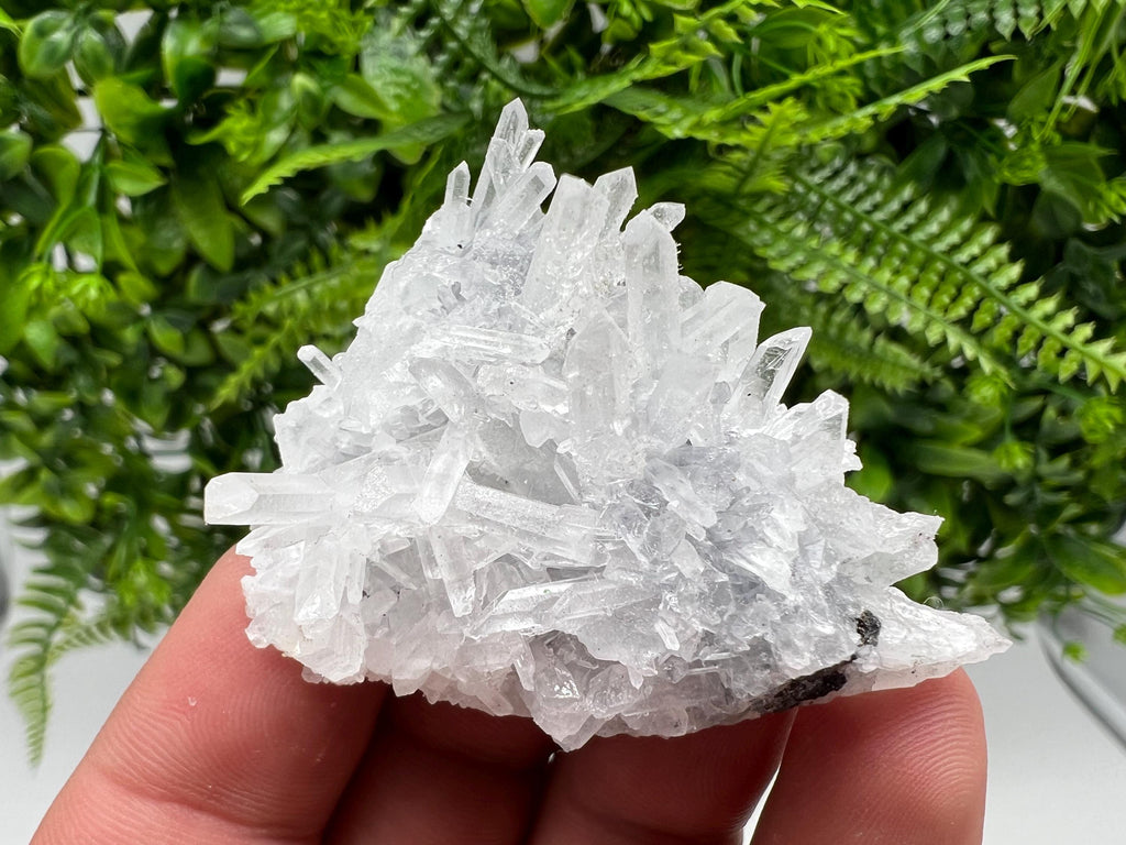 Borieva Mine Transparent Quartz Cluster, Natural Crystal Specimen