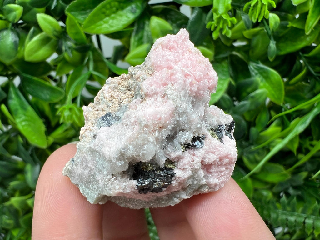 Pink Rhodochrosite Mineral Specimen, Starnica Mine Bulgaria