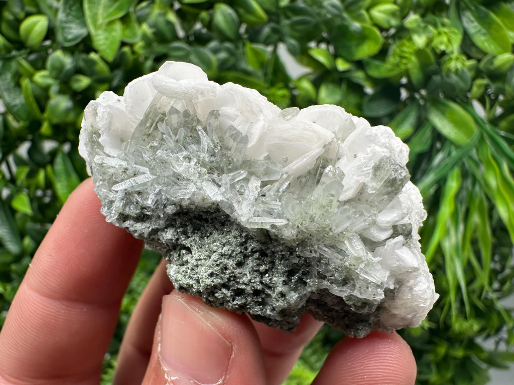 Calcite with Quartz: Natural Mineral Souvenir, Borieva Bulgaria