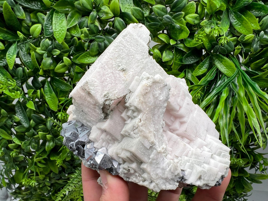 Stunning Shpinel Galena on Sphalerite,Calcite from Borieva mine,Madan,Bulgaria,Natural,collectible mineral specimen,home decor,collectible’s