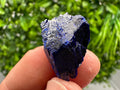 Crystallized Azurite-Kerrouchen,Morocco-Blue Azurite Specimen-High Quality Blue Azurite-Azurite Mineral Specimen, gemmy,lustrous of Azurite