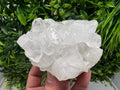 Apophyllite on Chalcedony Specimen: Transparent Crystal, India Minerals