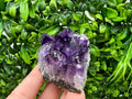 Uruguay Amethyst Crystal: Purple Quartz Home Decor, Energy Stone