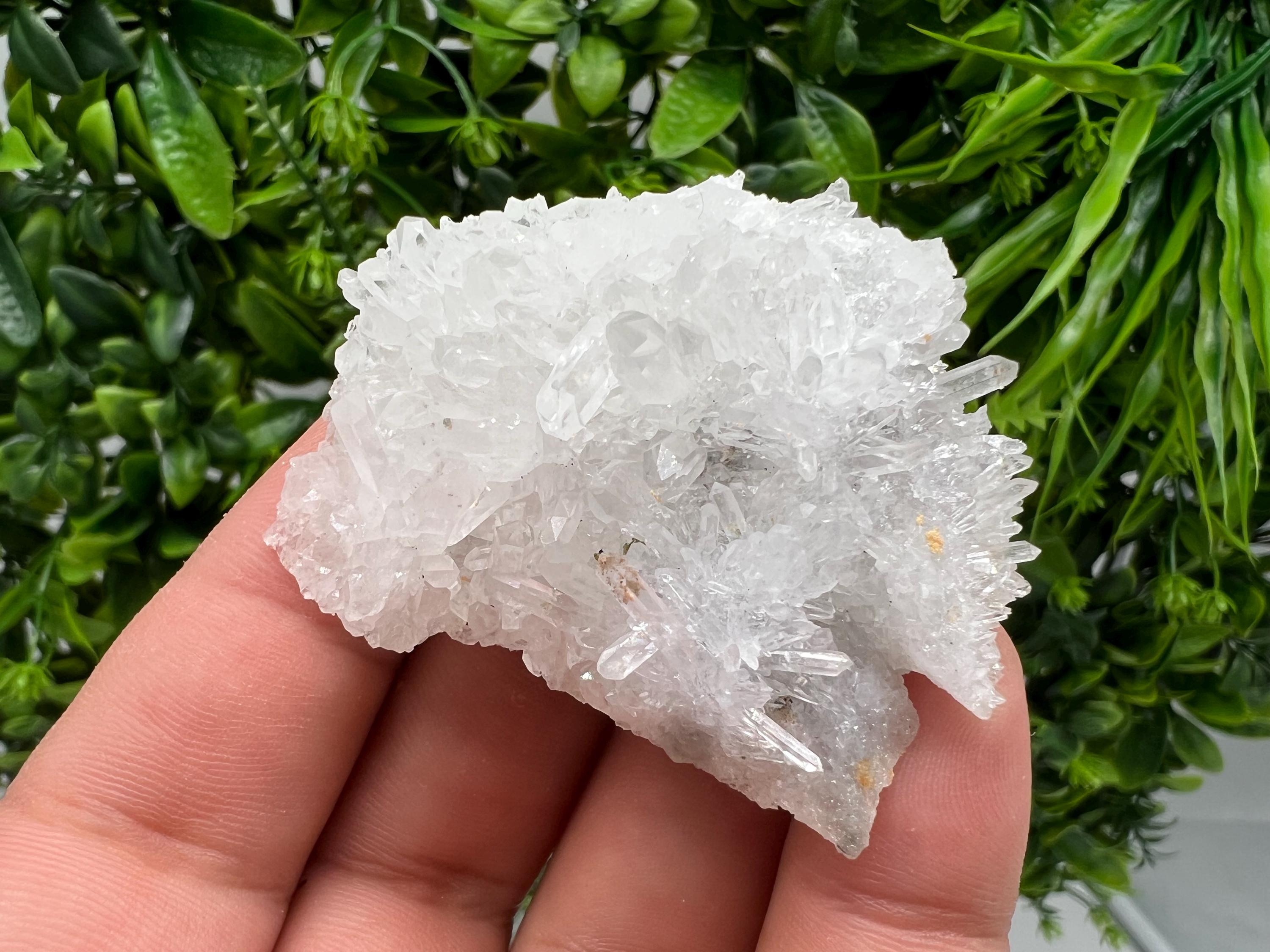 Wonderful Transparent Quartz on Chlorite Matrix,From Borieva mine,Madan,Bulgaria,Quartz,Quartz crystal,mineral specimen,collection quartz
