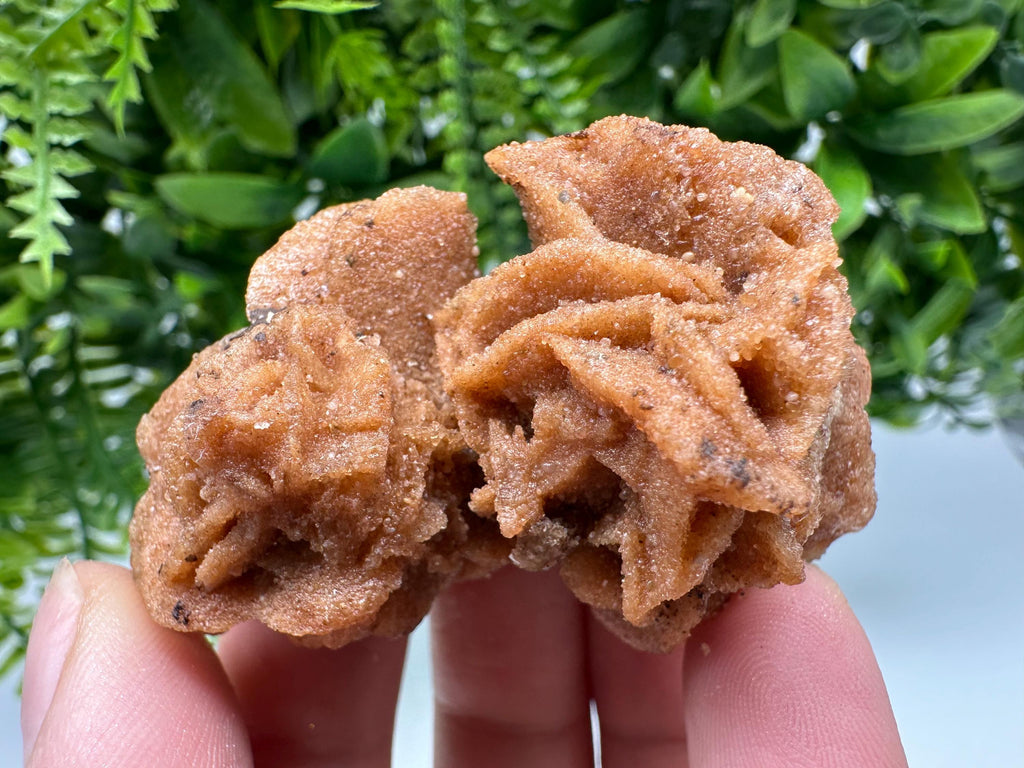 Natural Desert Rose Crystal - Root Chakra Healing Selenite Brown Stone - Vitality & Creativity Boost - Spiritual Gift for Home Decor,mineral