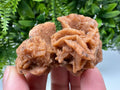 Natural Desert Rose Crystal - Root Chakra Healing Selenite Brown Stone - Vitality & Creativity Boost - Spiritual Gift for Home Decor,mineral