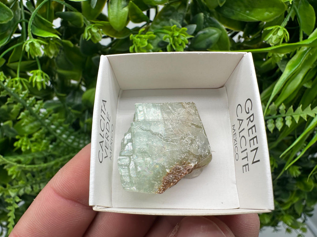 Mexican Green Calcite Chunk - Ethically Sourced Mineral Specimen