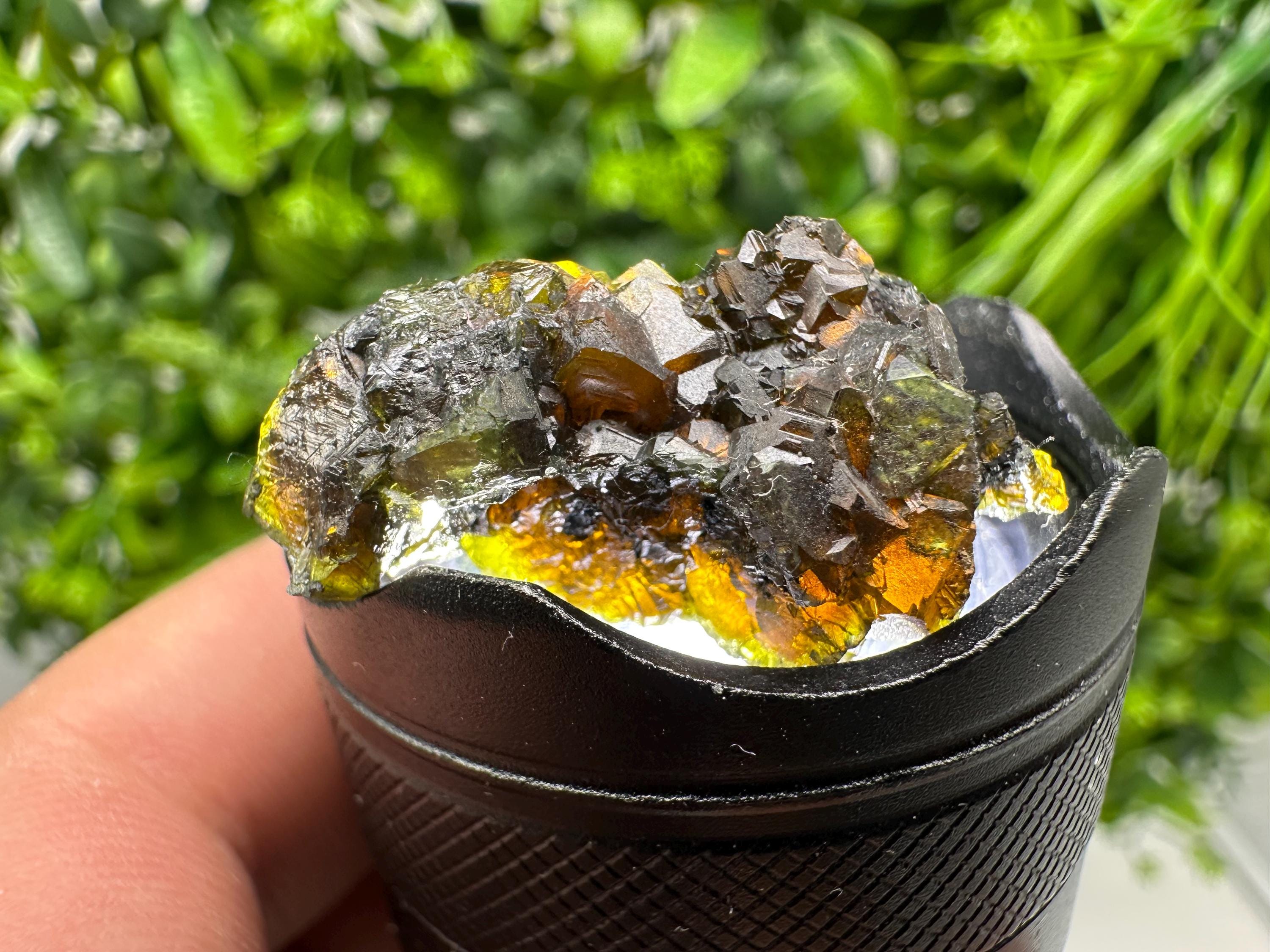 Cleiophane Sphalerite Gem: Rare Transparent Crystal Mineral Stone