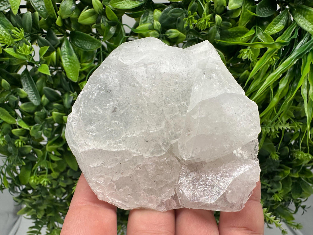 Apophyllite Stilbite on Chalcedony Specimen, India Crystal