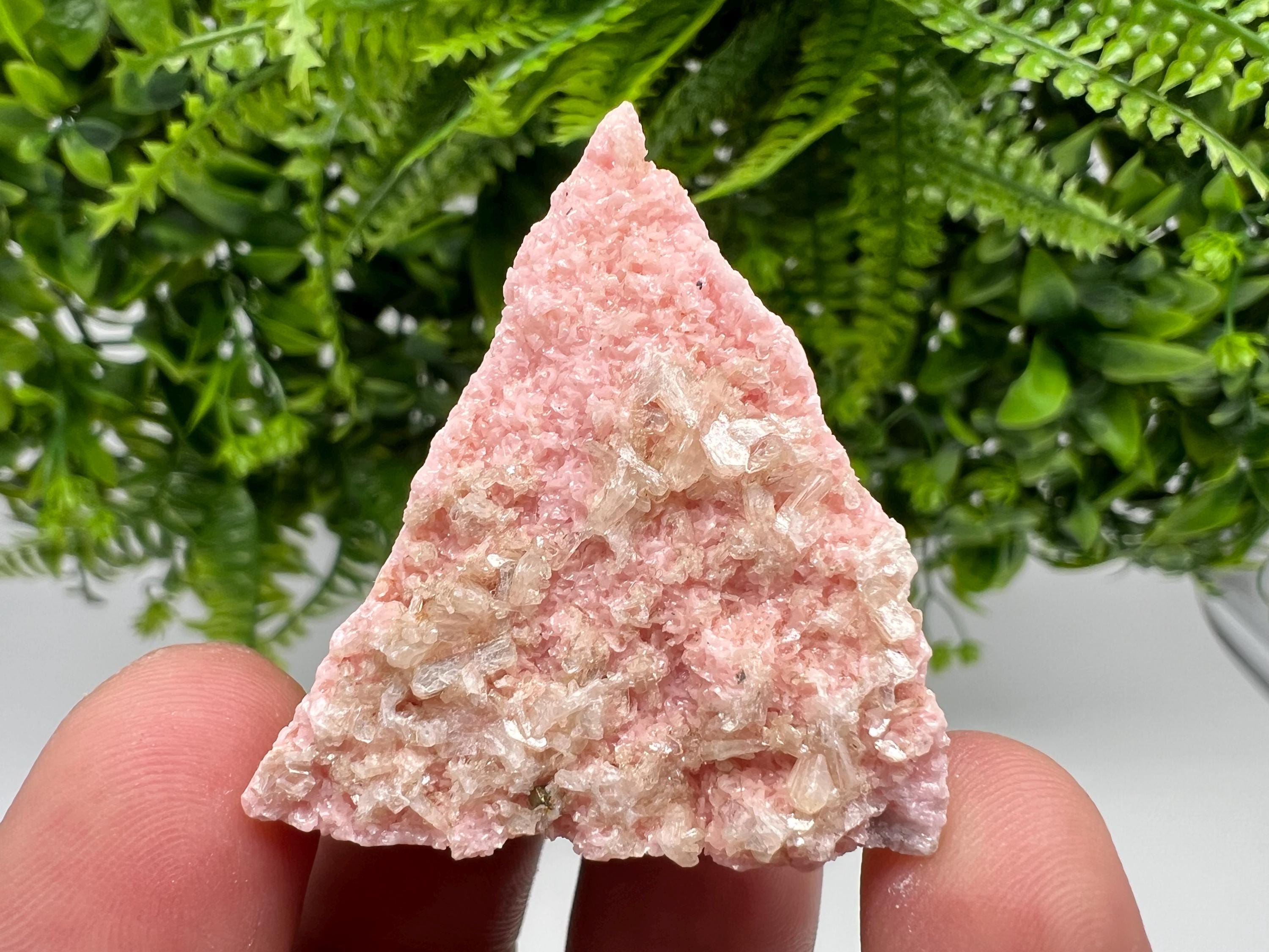 Pink Rhodochrosite Crystal: Starnica Mine, Bulgaria, Mineral Souvenir
