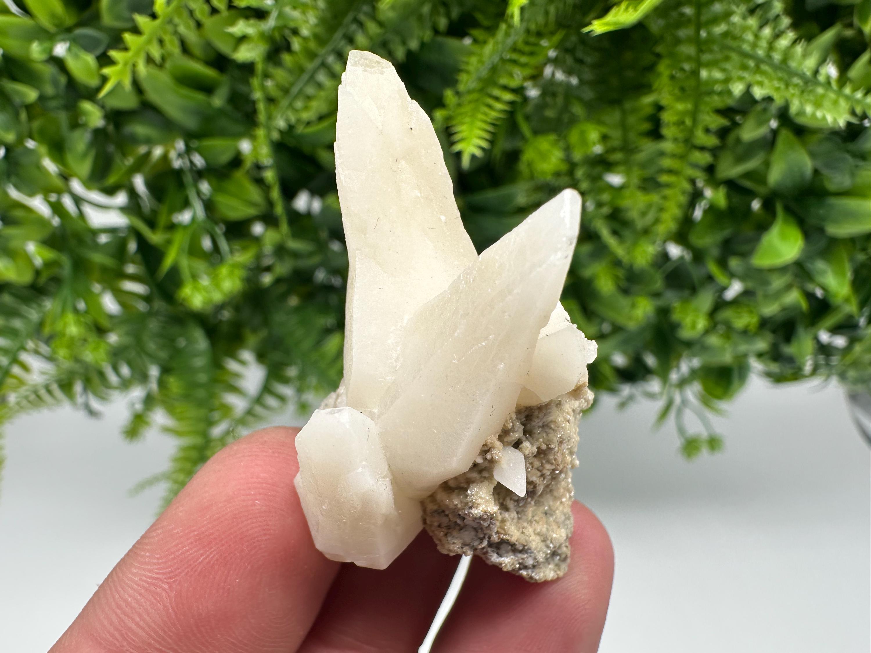 Calcite on Aragonite: Rare Healing Crystal from Bulgaria