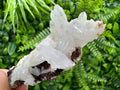 Quartz with Chlorite, Rhodochrosite, and Siderite Mineral Specimen