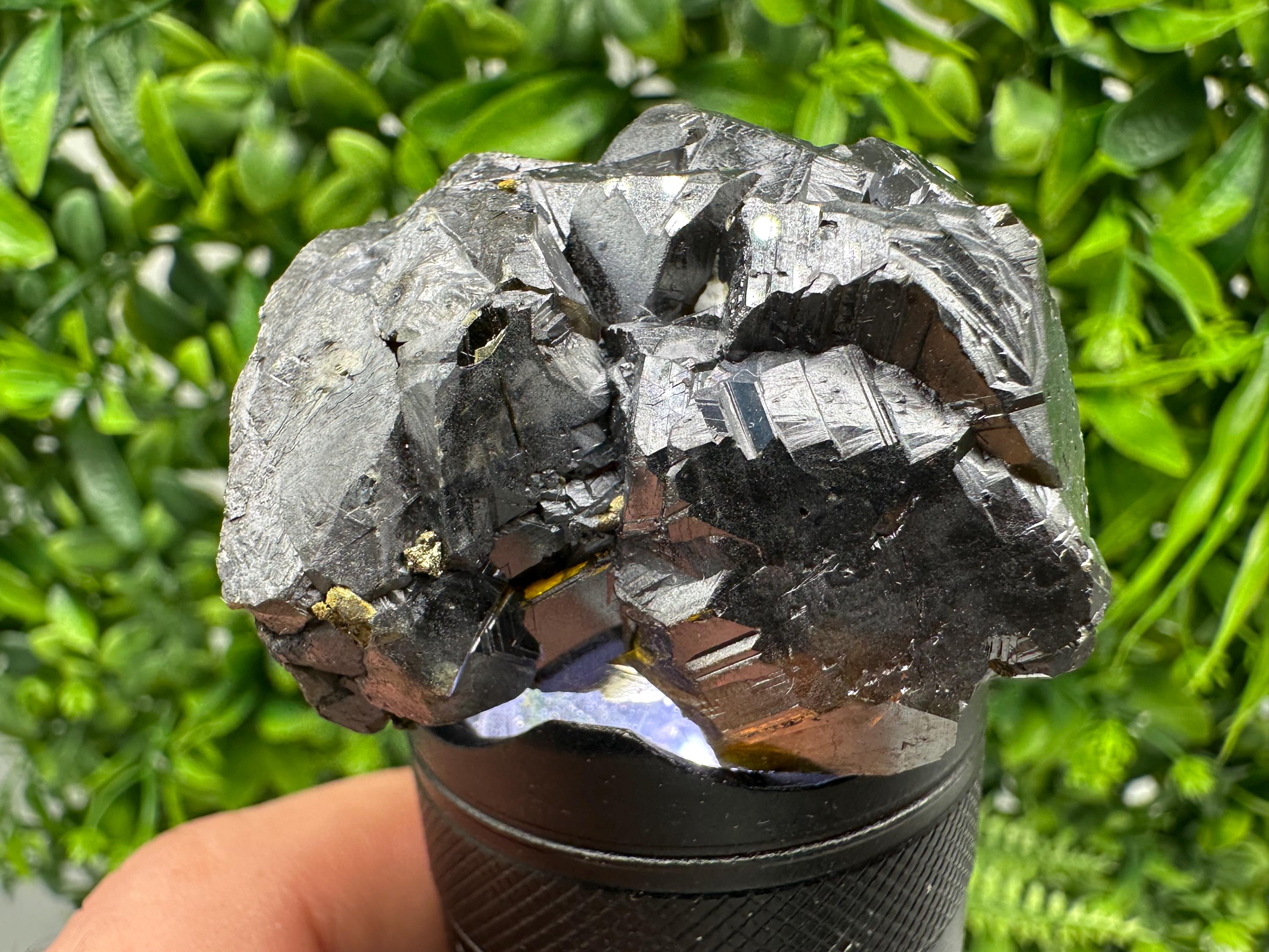 Cleiophane Sphalerite Gem, Rare Transparent Crystal Mineral Stone