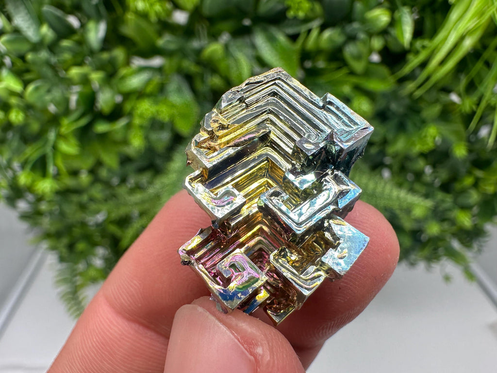 Rainbow Bismuth Crystal: Rare Gemstone Specimen,wholesale Bismuth